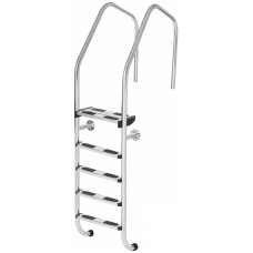 Лестница для бассейна Hayward Munich (5 ступеней), для широкого борта, AISI-316