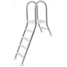 Лестница для полууглубленных бассейнов Hayward (4 ступени), AISI-304.