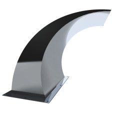 Водопад Aquaviva Волна, AISI 304 (600х500 мм)