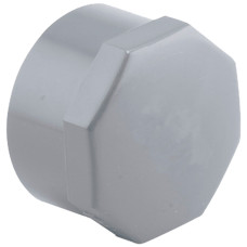 Заглушка ПВХ Hidroten ВР 1002548, с уплотн. кольцо, d4"