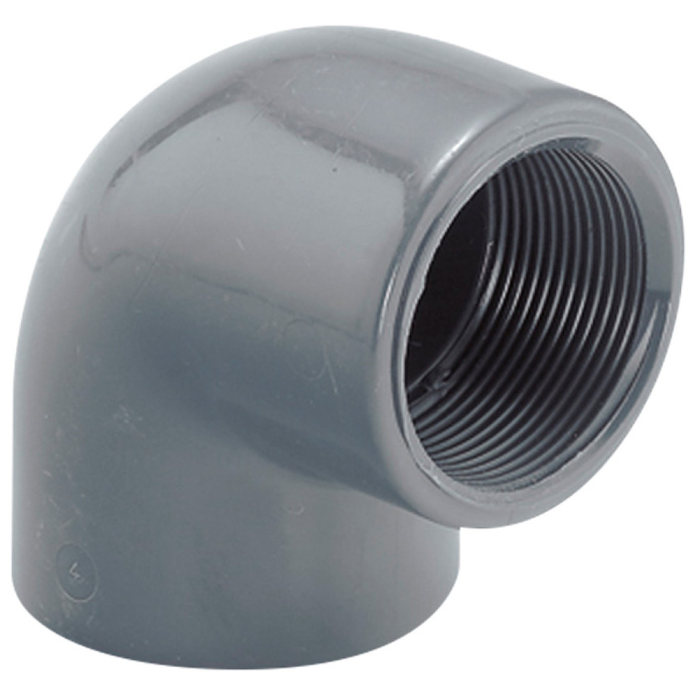Колено ПВХ Hidroten ВР-ВР 1002305, резьбовой, d1 1/2"