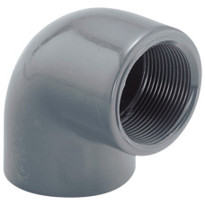 Колено ПВХ Hidroten ВР-ВР 1002306, резьбовой, d2"
