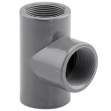 Тройник 90° ПВХ Hidroten 1002321, внутр. резьбой, d1/2"