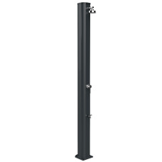 Душ солнечный Aquaviva Big Jolly алюминиевый, антрацит A320/7016, 35 л