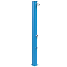 Душ солнечный Aquaviva Big Jolly алюминиевый с мойкой для ног, синий A320/5012, 35 л