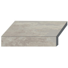 Бортовая Г-образная плитка Aquaviva Loft Sand, 600x345x50(20) мм