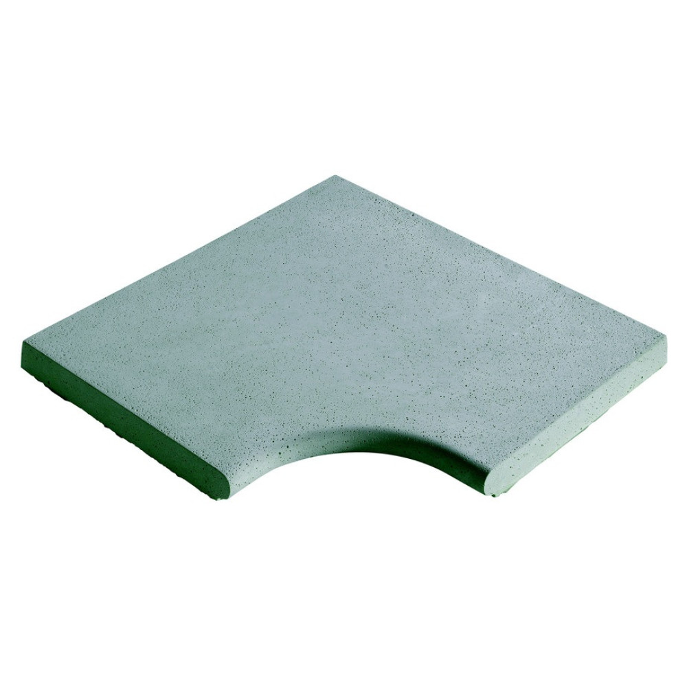 Камень 33 угол внутренний 90 R15, Rustique bullee, тон Gris 310372