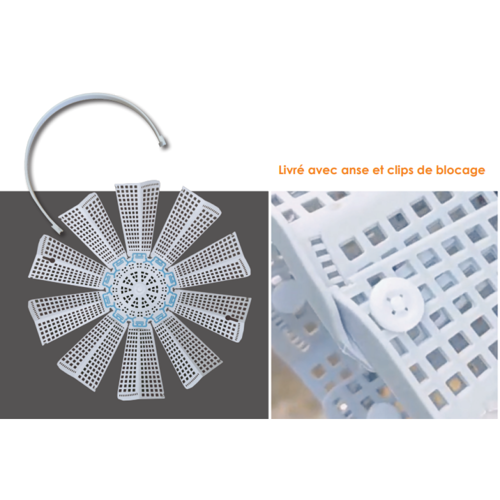 Универсальная пластиковая корзина скиммера ISI-SKIM ISI
