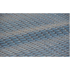 Пленка Alveolar translucent blue 550мкм геометрической формы окантована Alveolar BlueG