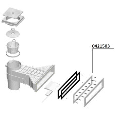 Прижимной фланец для скиммера Mirror PG-0421503
