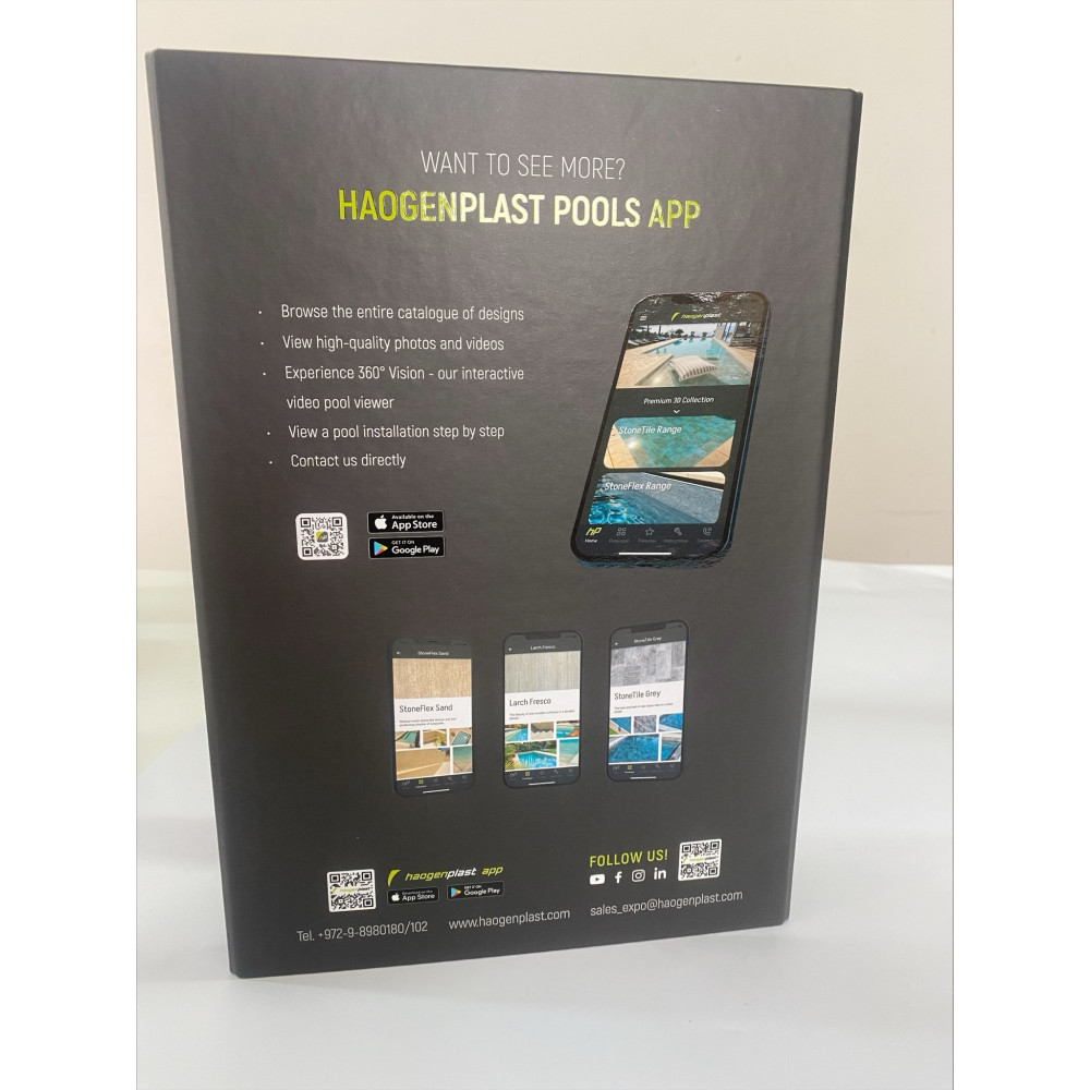 Раскладка образцов Haogenplast, каталог 0106215