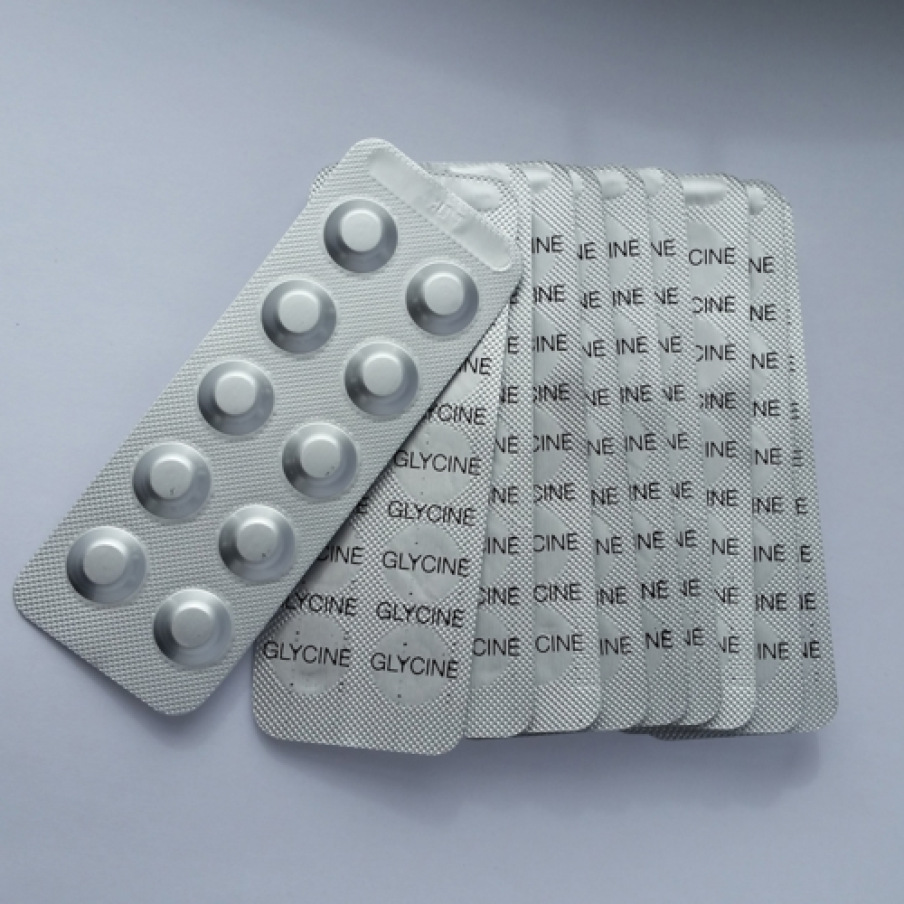Таблетки Глицина для озона. Цена за блистер (250таблеток в коробке), Lovibond (Германия) 512171BT