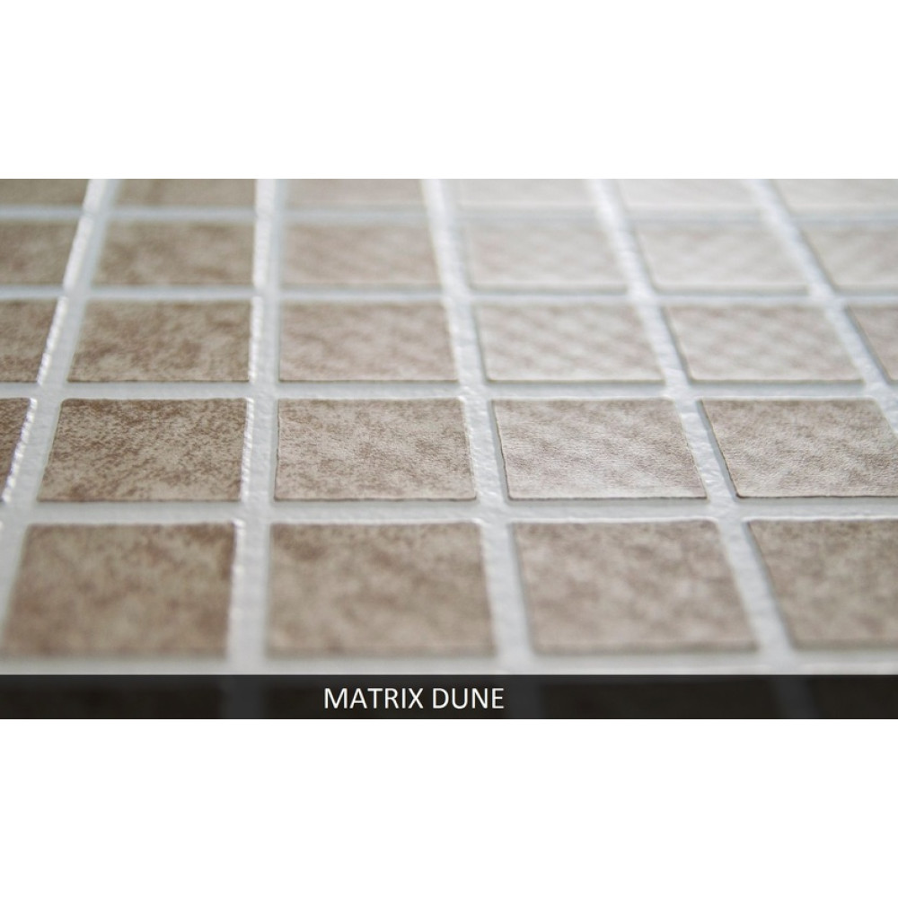 Мембрана MATRIX DUNE бежевая мозаика, 1.65м армированная с лаковым покрытием 647820001