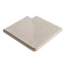 Камень 28 угол наружный 90, Rustique bullee, тон Pierre 311330