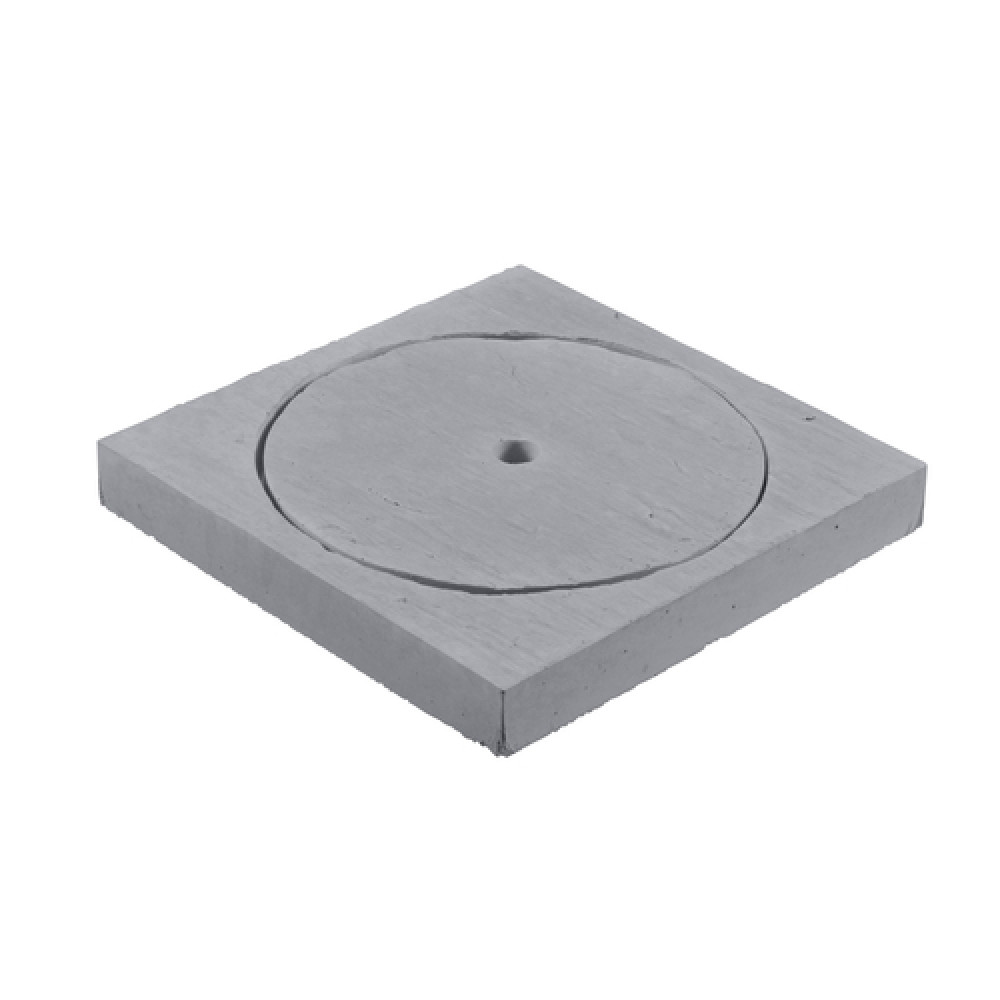 Крышка скиммера Pierra 26.5х26.5х3.5см, Rustique bulle, тон Gris 310792