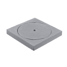 Крышка скиммера Pierra 26.5х26.5х3.5см, Rustique bulle, тон Gris 310792