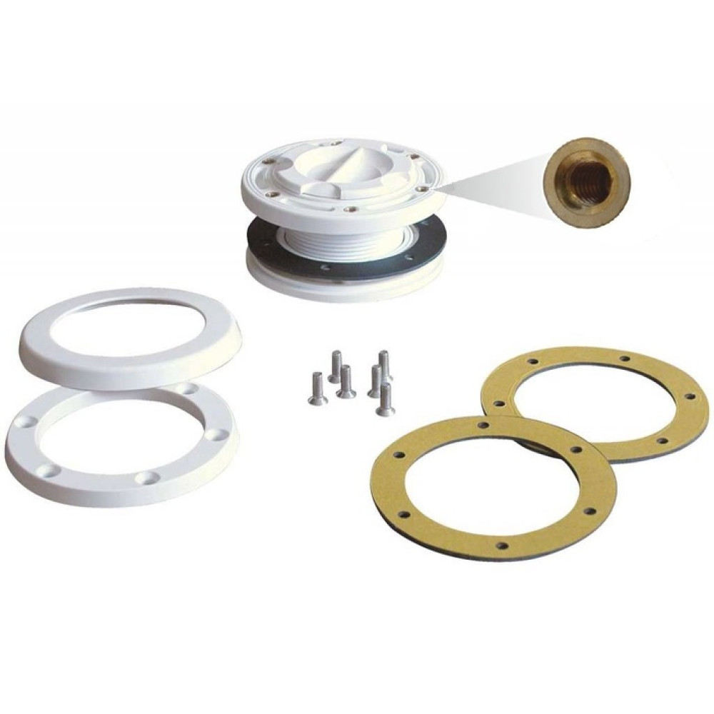 Форсунка пылесоса для пластиковых бассейнов с латунными вставками PG-04234TNB