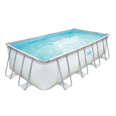 Прямоугольный бассейн на металлическом каркасе 2,74х5,49х1.32 м без фильтра, AZURO SWING, 3EXB0208