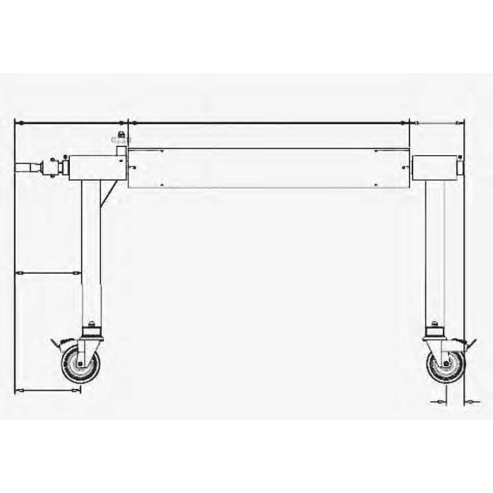 Скатирующее устройство Jupiter 2 max 5х25м (Франция), Юпитер, для теплосберегающего покрытия W-ENCA01300