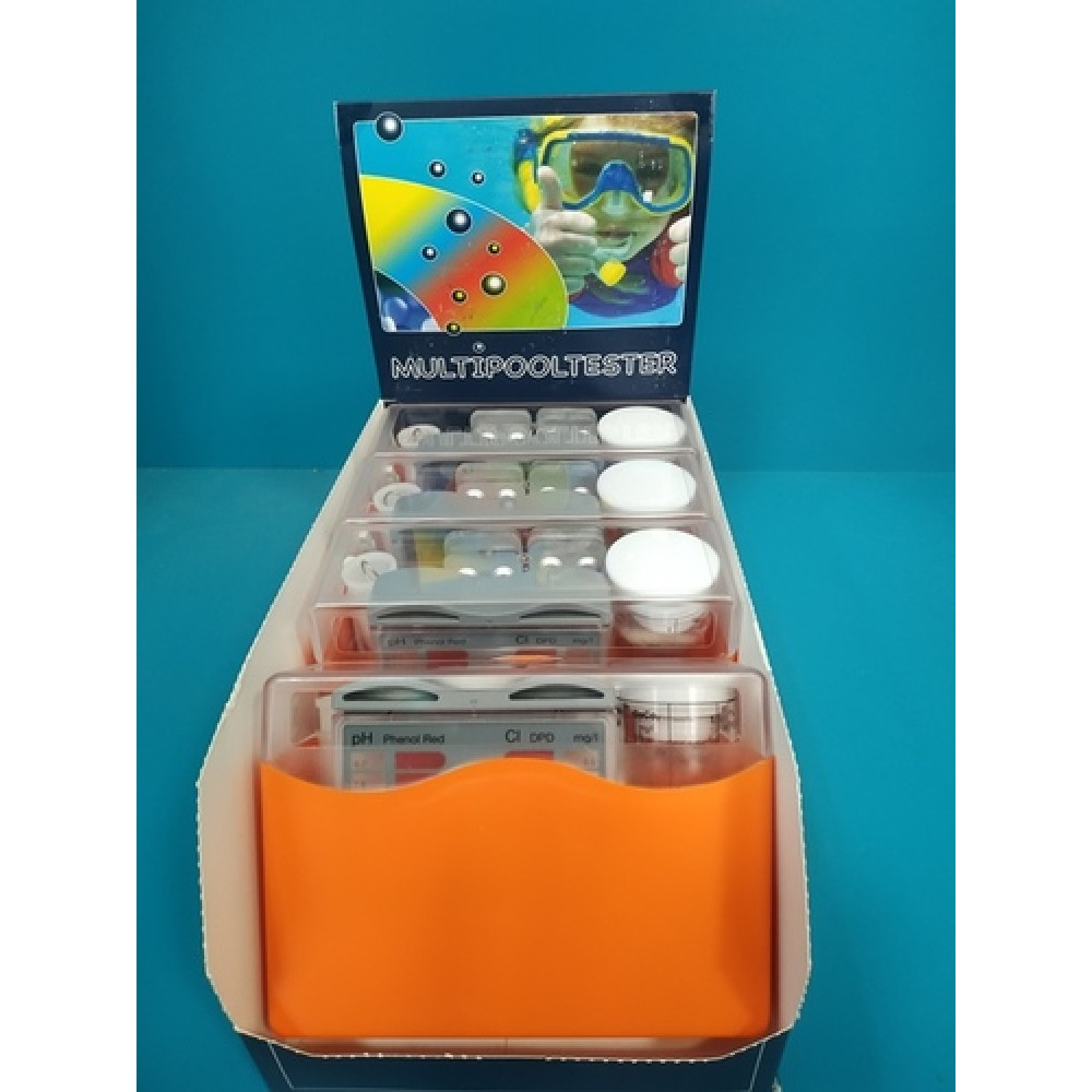 Мультитест 6в1 (Германия): рН, хлор, циан, щел, жест, Lovibond 151900