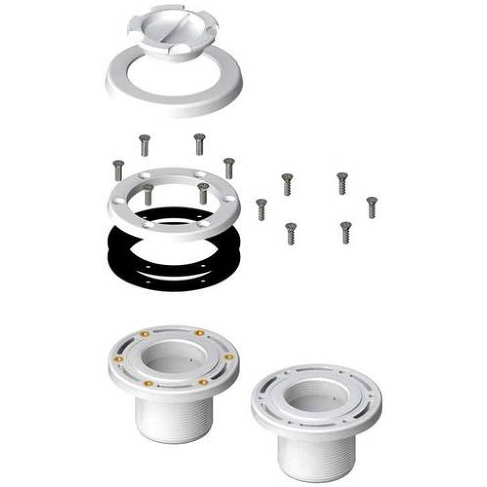 Форсунка пылесоса под лайнер, латунные вставки PG-04234TB