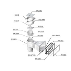 Винты из нержавеющей стали M6X20 для горловины скиммеров LUX PG-8500014