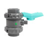 Шариковый кран 90 мм, (клеевое соединение), PN16, Fitvalf 131118L