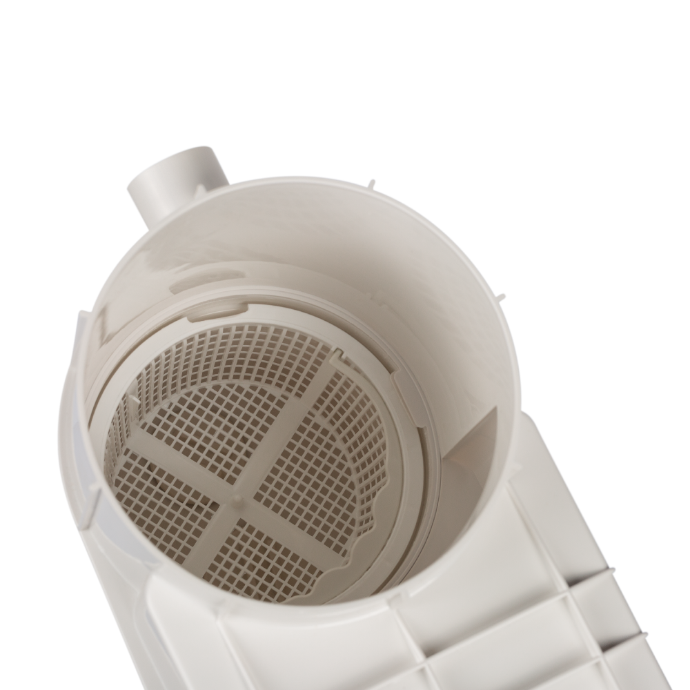 Скиммер LUX широк для композитных бассейнов, с латунными вставками PG-04222BFWINC