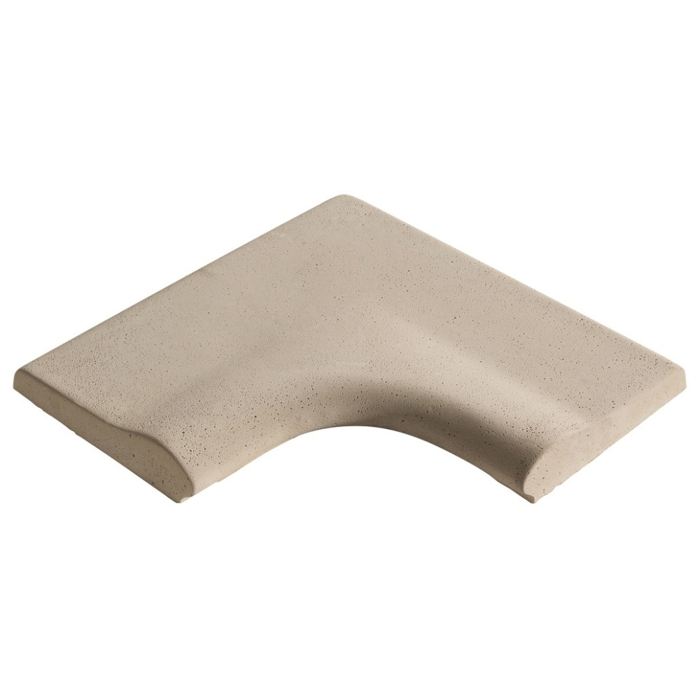 Камень 25 угол внутренний 90 R10, Rustique bullee, тонна Quercy 313225