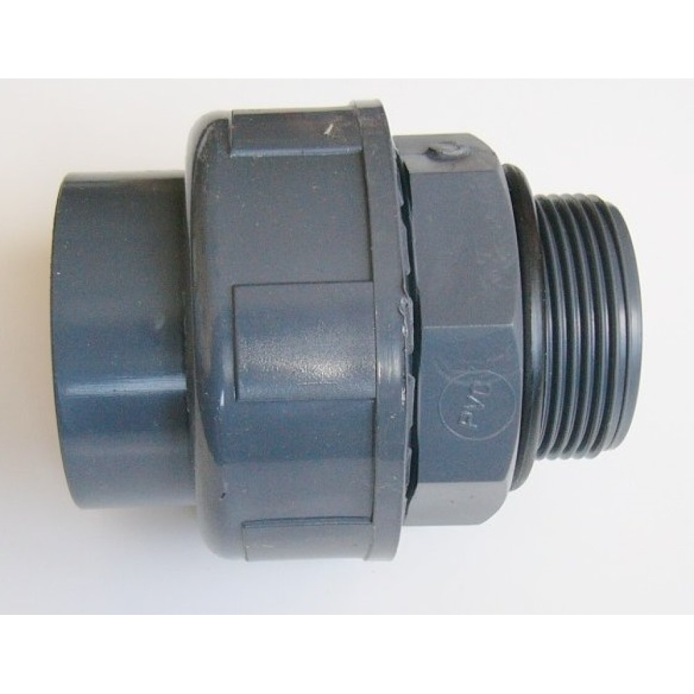 Муфта разъемная с О-кругом 50х1 1/2" наружная., PN16 3BRO0085