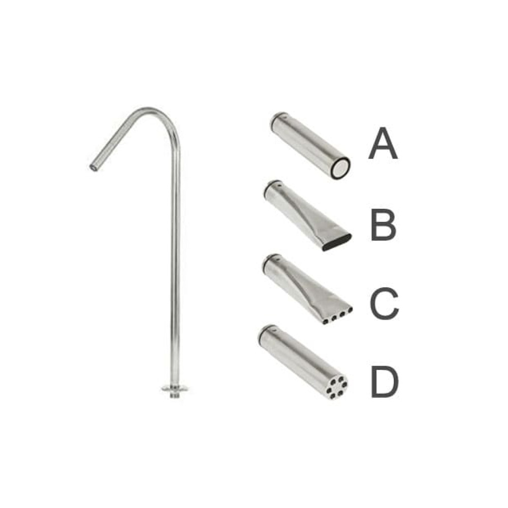 Водопад "Пушка", корпус d50мм, сменная насадка, для бассейна PG-11140