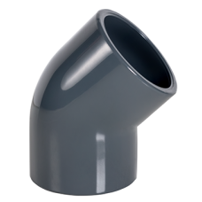 Колено 45°/63мм, PN16, Fitvalf 133206