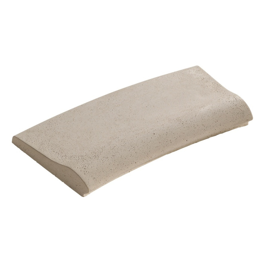 Камень 25 радиусный R75 50x25, Rustique bullee, тон Pierre 311218