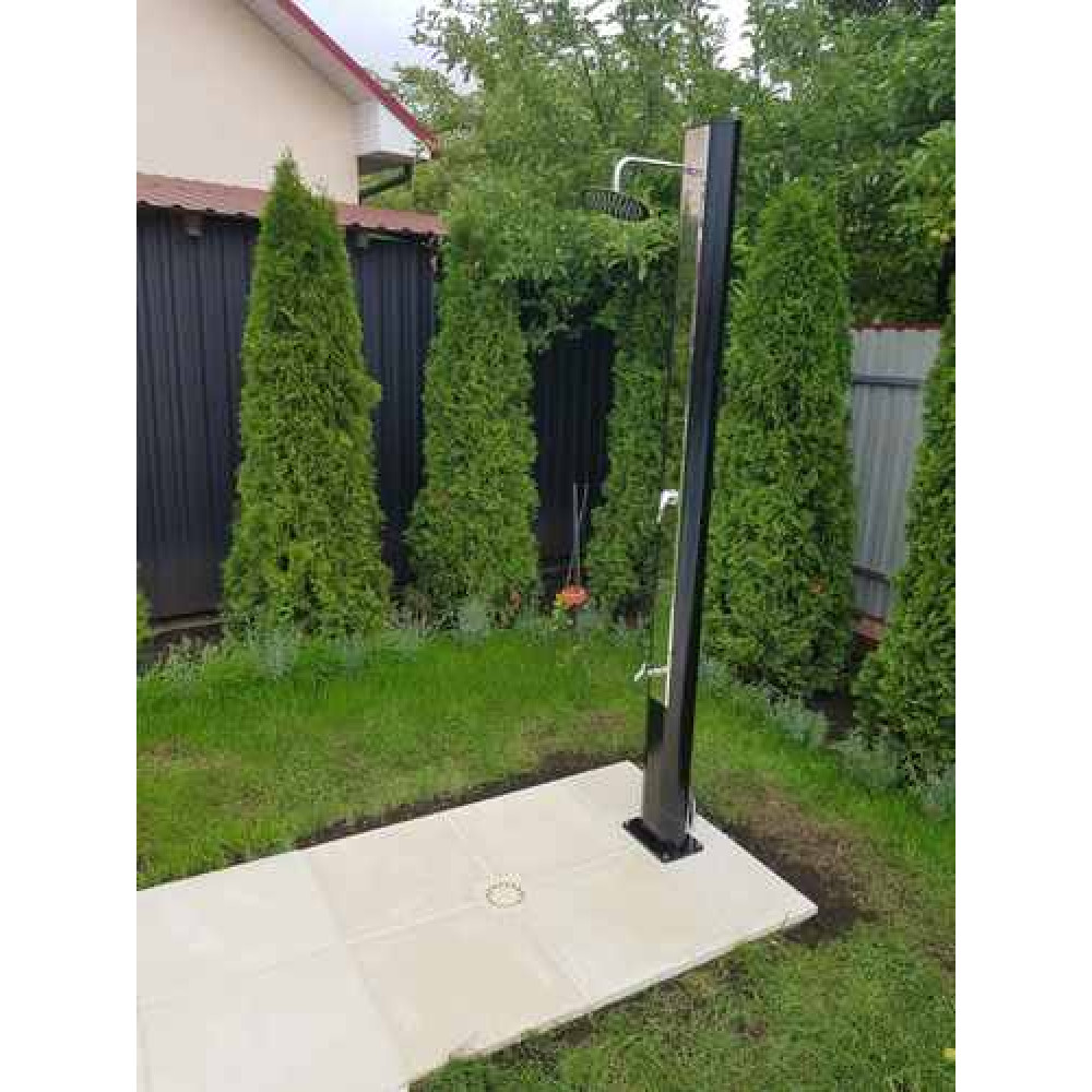 Поддон для душа "4 секции" 50х50х3-1.7см, Rustique bulle, тон Pierre 310837