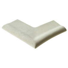 Камень 25 угол для лестницы левый R150 50x25, Rustique bullee, тон Pierre 311120