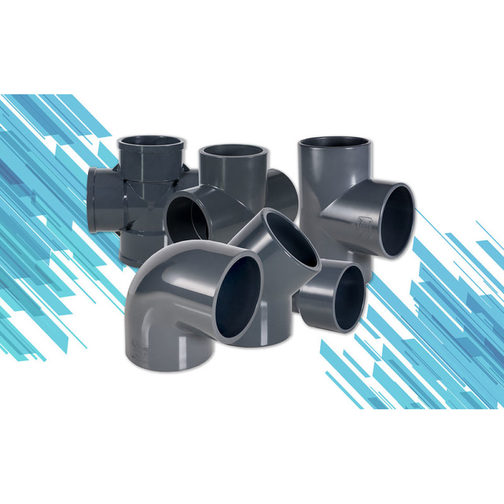 Колено 90°/75мм, PN16, Fitvalf 133107