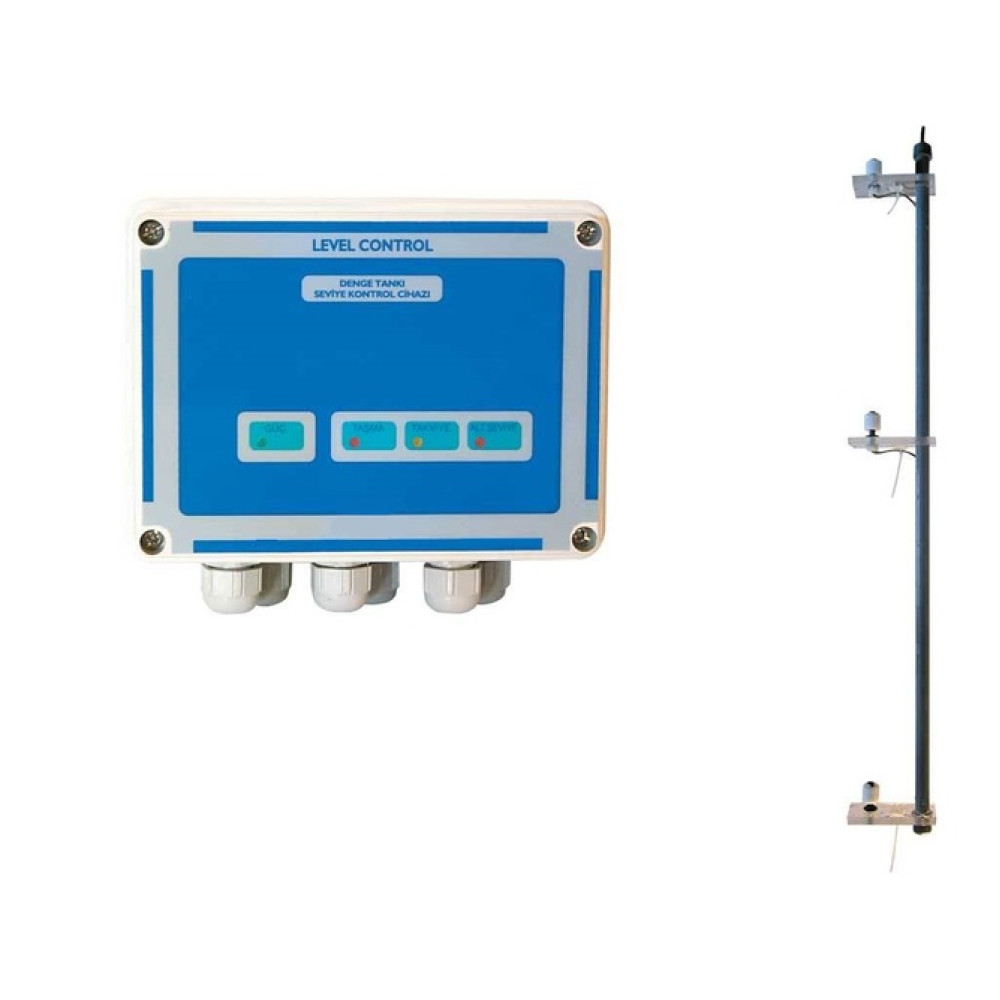 Контроль уровня воды в переливной емкости, аналог системы на 9 датчиков PG-050743