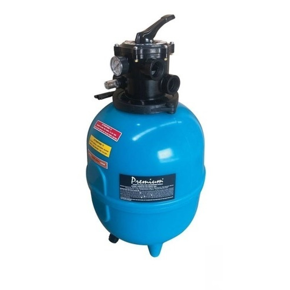 Фильтр 400мм с верхним клапаном для 50кг песка, 6.3м3/ч, PG "PREMIUM"  PG-021921