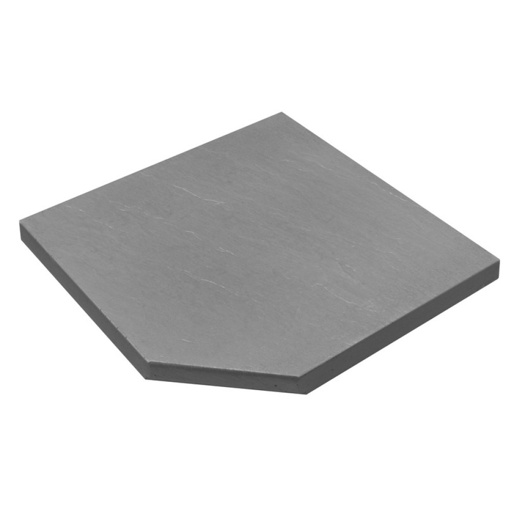 Камень 33, угол внутренний 45х45х3, NOVASCHISTE, тон Gris 310678