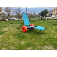 Пляжное кресло-шезлонг на 2 колеса Beachstar 1514.2