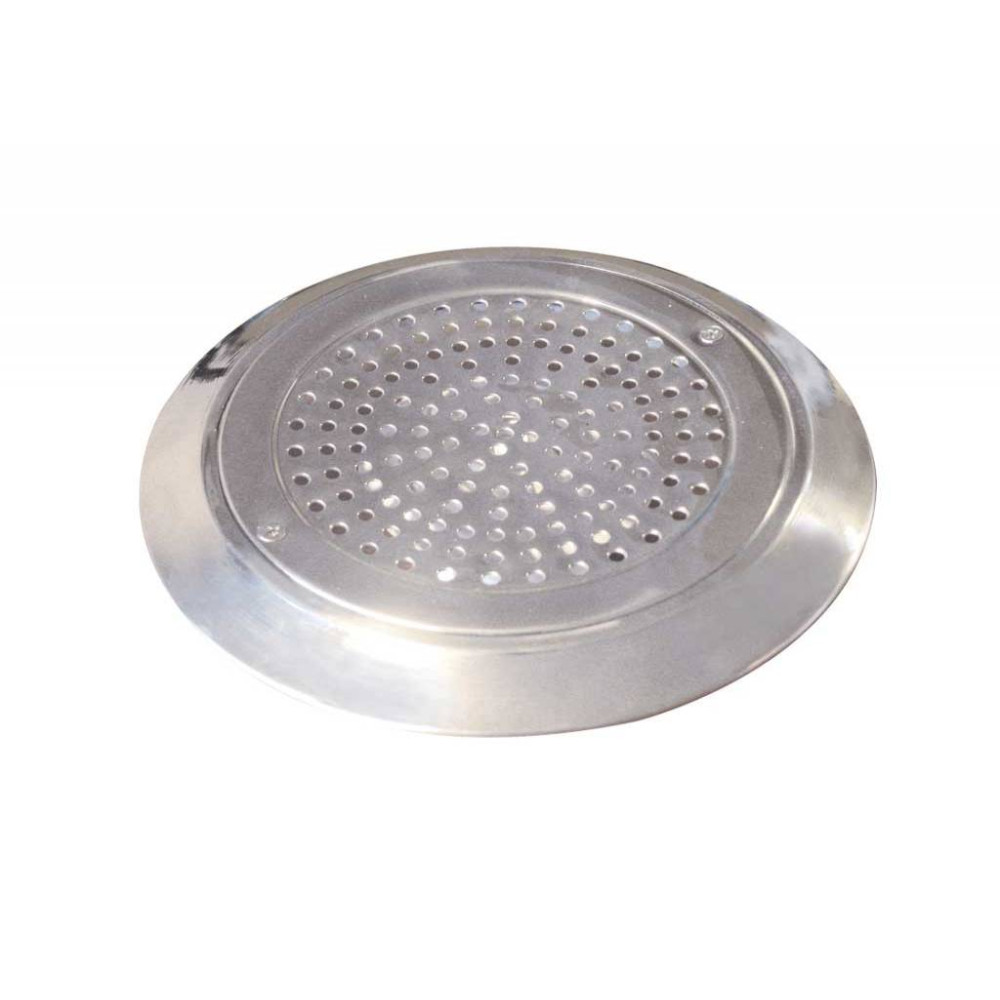 Накладка AISI 304 для круглого донного слива, нержавеющая с винтами, под бетон PG-04143SS