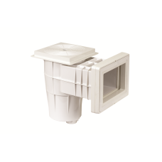 Скиммер LUX узкий под лайнер, латунные вставки, с квадратной крышкой PG-04211BFW