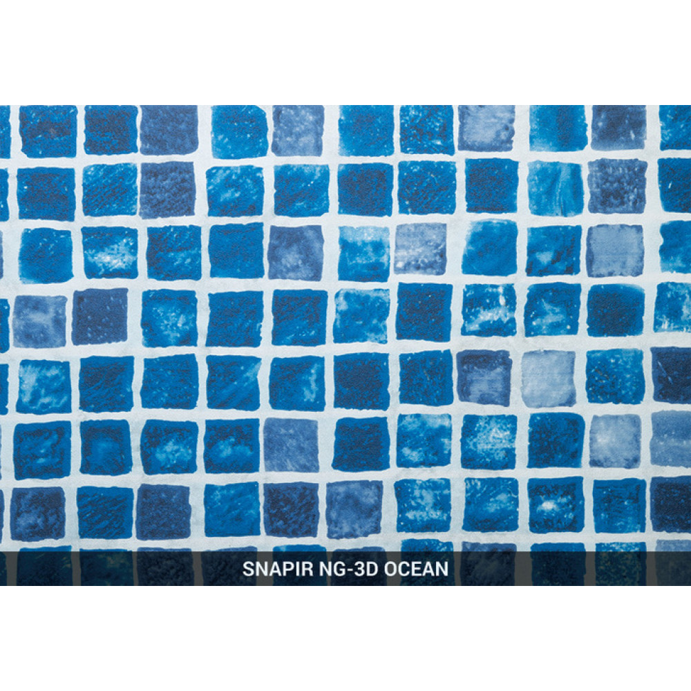 Мембрана мозаичная Snapir 3D OCEАN, 1.65м с лаковым покрытием, армированная OgenFlex 327072022001