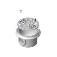 Донный слив под бетон, со вставной крышкой PG-04141T2