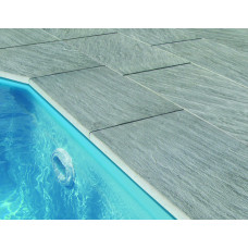 Камень 33 бортовой 66х33х3 см, NOVASCHISTE, тон Gris 310297