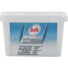 Многофункциональные таблетки кислорода hth 3в1 200г, 3,2кг (Франция), OXYGEN 3 в 1 D800260H1