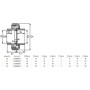 Муфта разъемная 25мм D25x3/4", внутр., PN16, Pimtas 228000252