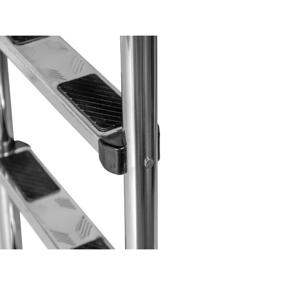 Лестница нержавеющая широкая, 4с, AISI 304 PG-0311113