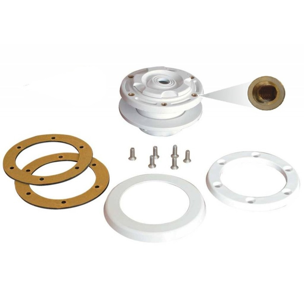 Форсунка боковая под лайнер с латунными вставками PG-04231BTP