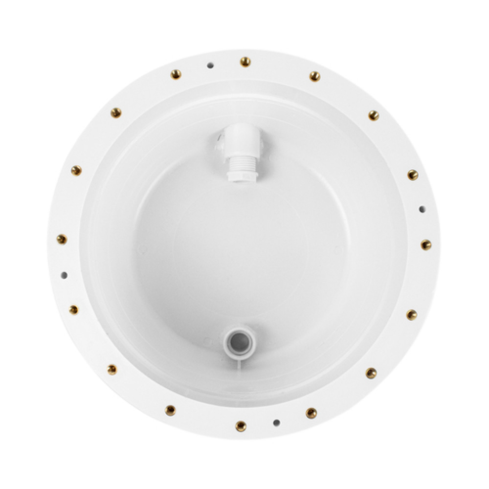 Прожектор под лайнер латунные вставки, 300Вт, 12В галогеновый без гофры PG-052118B